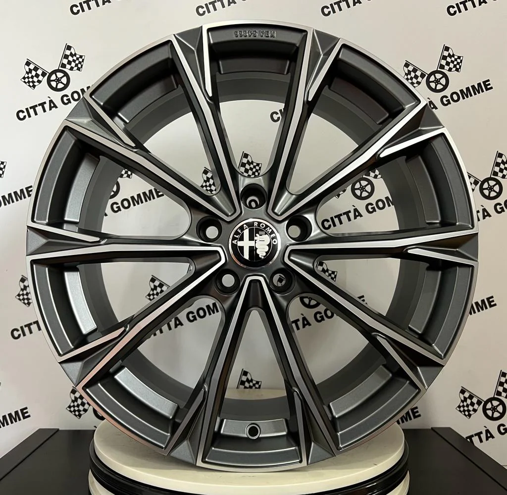 Set 4 Cerchi in lega Totale per ALFA STELVIO DOPPIA MISURA - Image 3