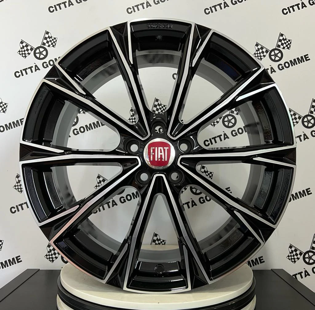 Set 4 Cerchi in lega Totale per FIAT 500X CROMA - Image 2