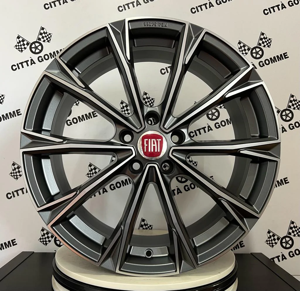 Set 4 Cerchi in lega Totale per FIAT 500X CROMA - Image 4