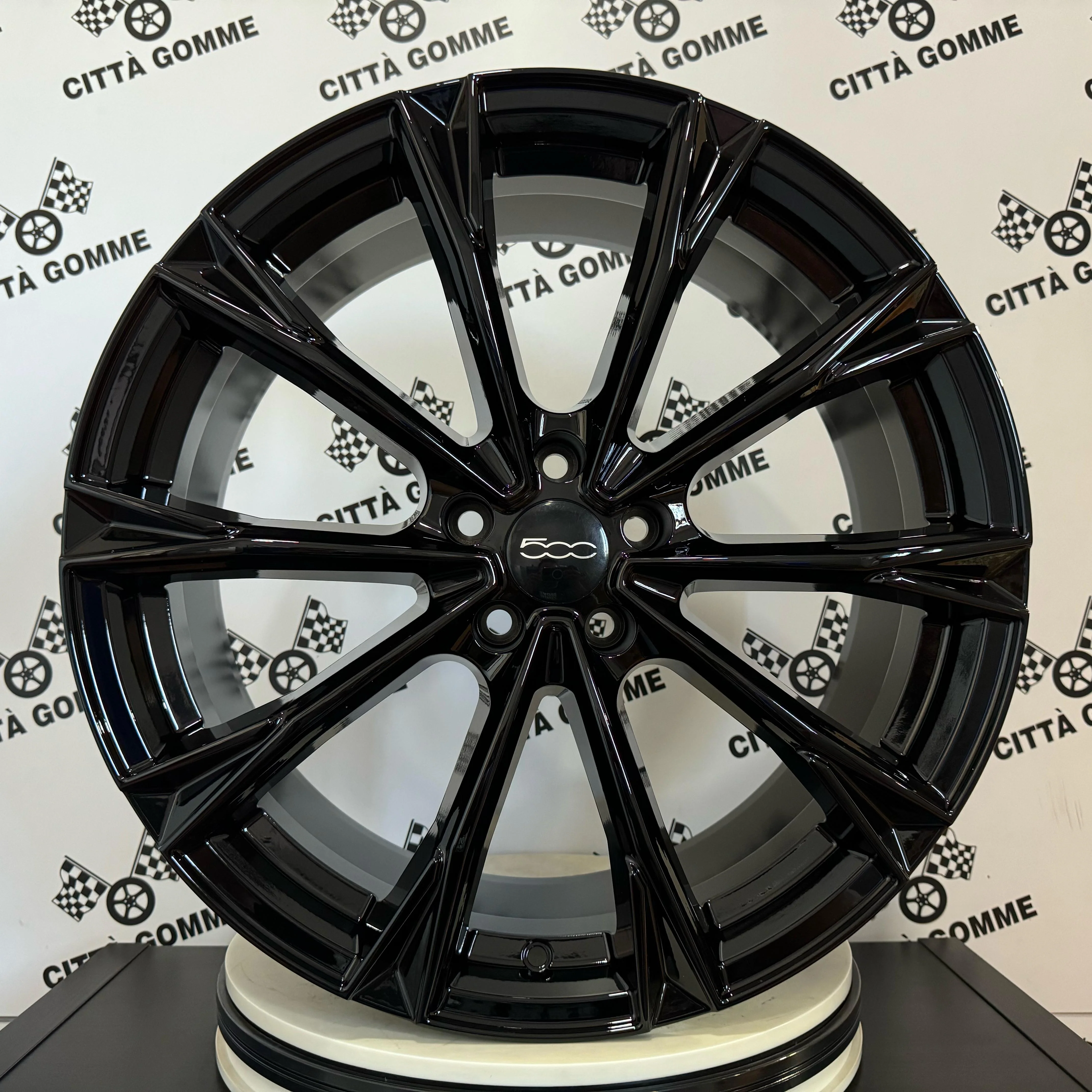 Set 4 Cerchi in lega Totale per FIAT 500X CROMA - Image 7