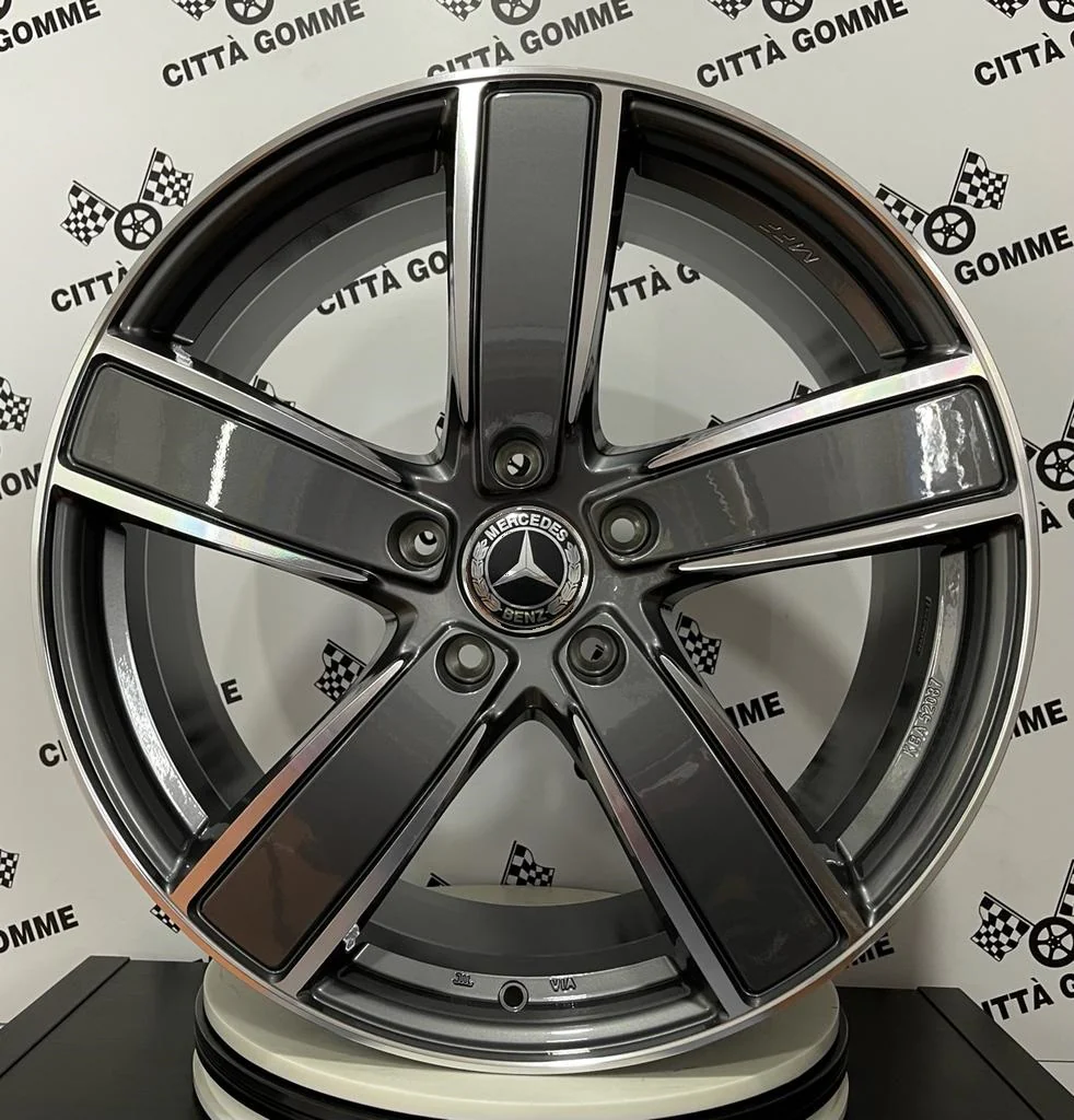 Set 4 Cerchi in lega Turismo FF per Mercedes EQC Glc in DOPPIA MISURA - Image 2