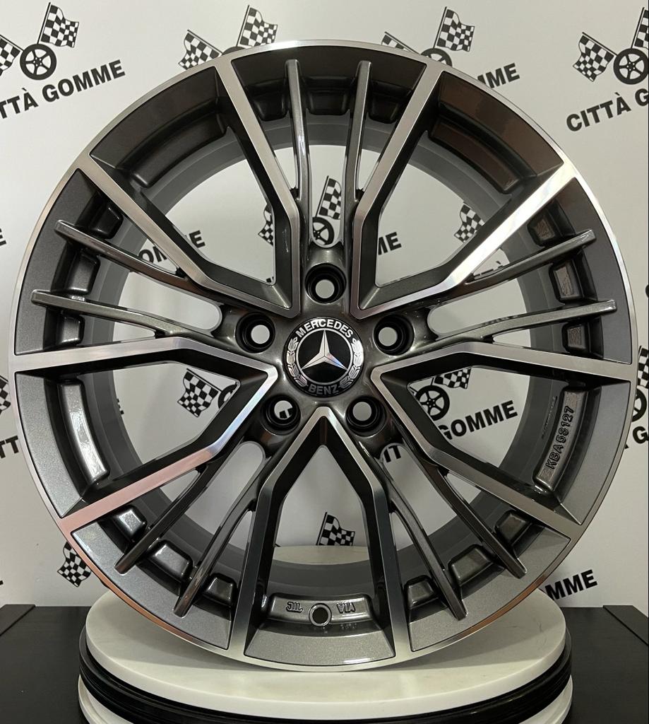 Set 4 Cerchi in lega Union per Mercedes Classe A B C E CLA GLA GLB VITO GLK GLE GLC - Image 4