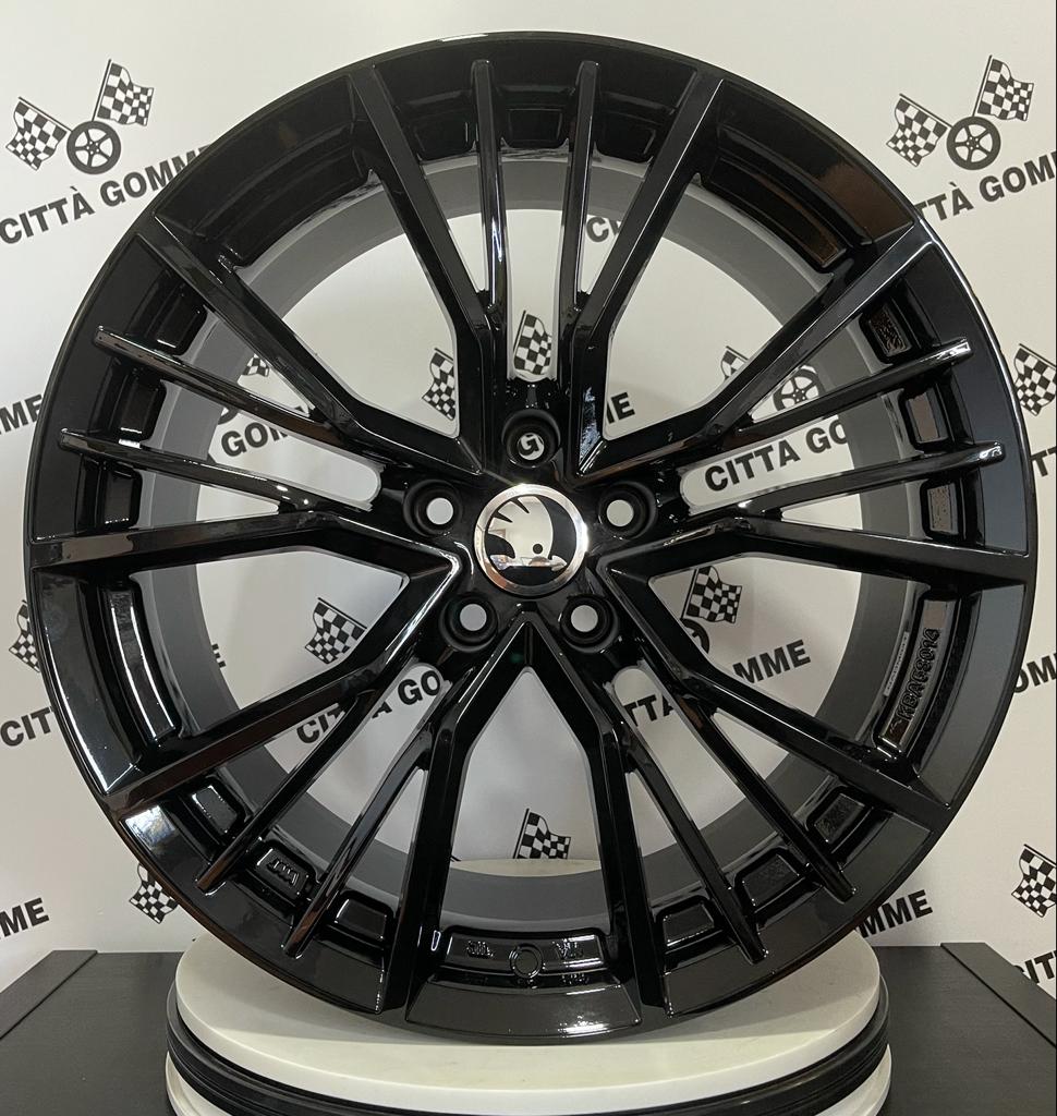 Set 4 Cerchi in lega Union per Skoda Fabia Kamiq Scala Praktik Rapid Spaceback Roomster Scout - Image 2