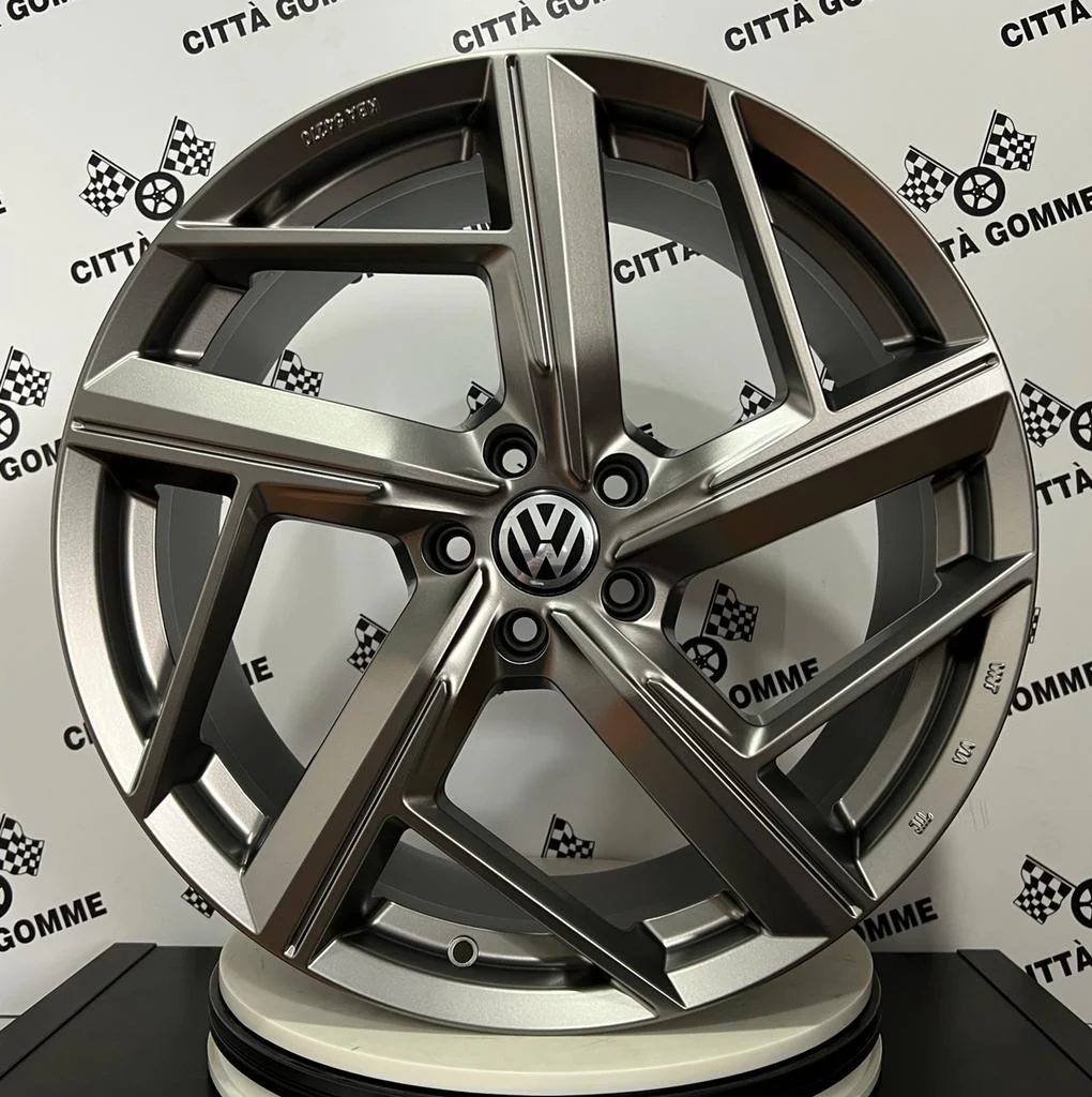 Set da 4 Cerchi in lega Qvattro per Volkswagen Golf 5 6 7 8 T-Roc Tiguan Eos Touran Caddy Jetta Beetle Sharan ID3 ID4 ID6 KAPPA - Image 5