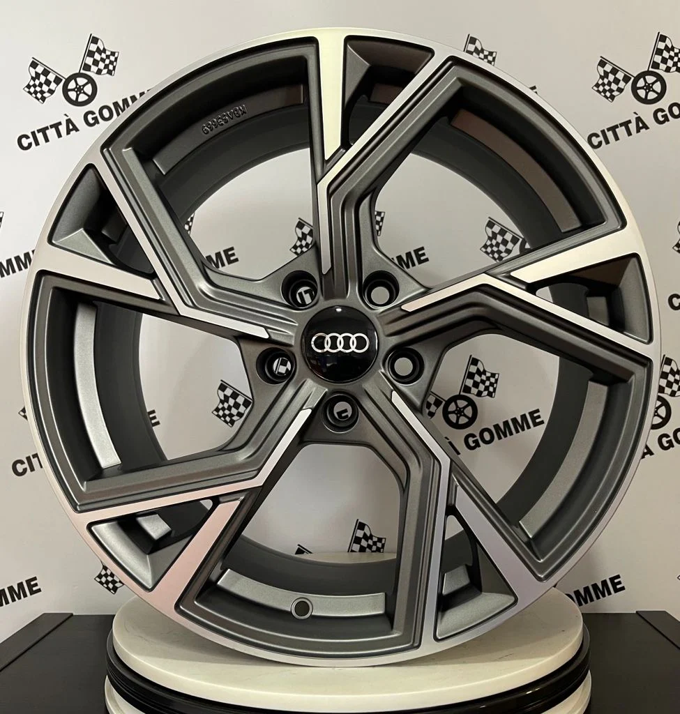 Set da 4 Cerchi in lega AF20 per Audi A3 A4 A5 A6 A7 A8 TT Q2 Q3 Q5 Q7 Q8 E-Tron - Image 2
