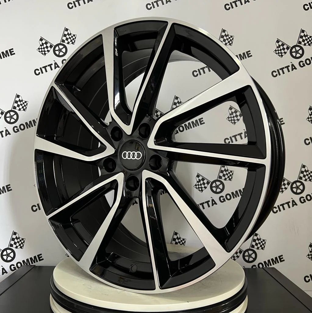 Set da 4 Cerchi in lega AC518 per Audi A3 A4 A5 A6 A7 A8 TT Q2 Q3 Q5 Q7 Q8 E-Tron - Image 2