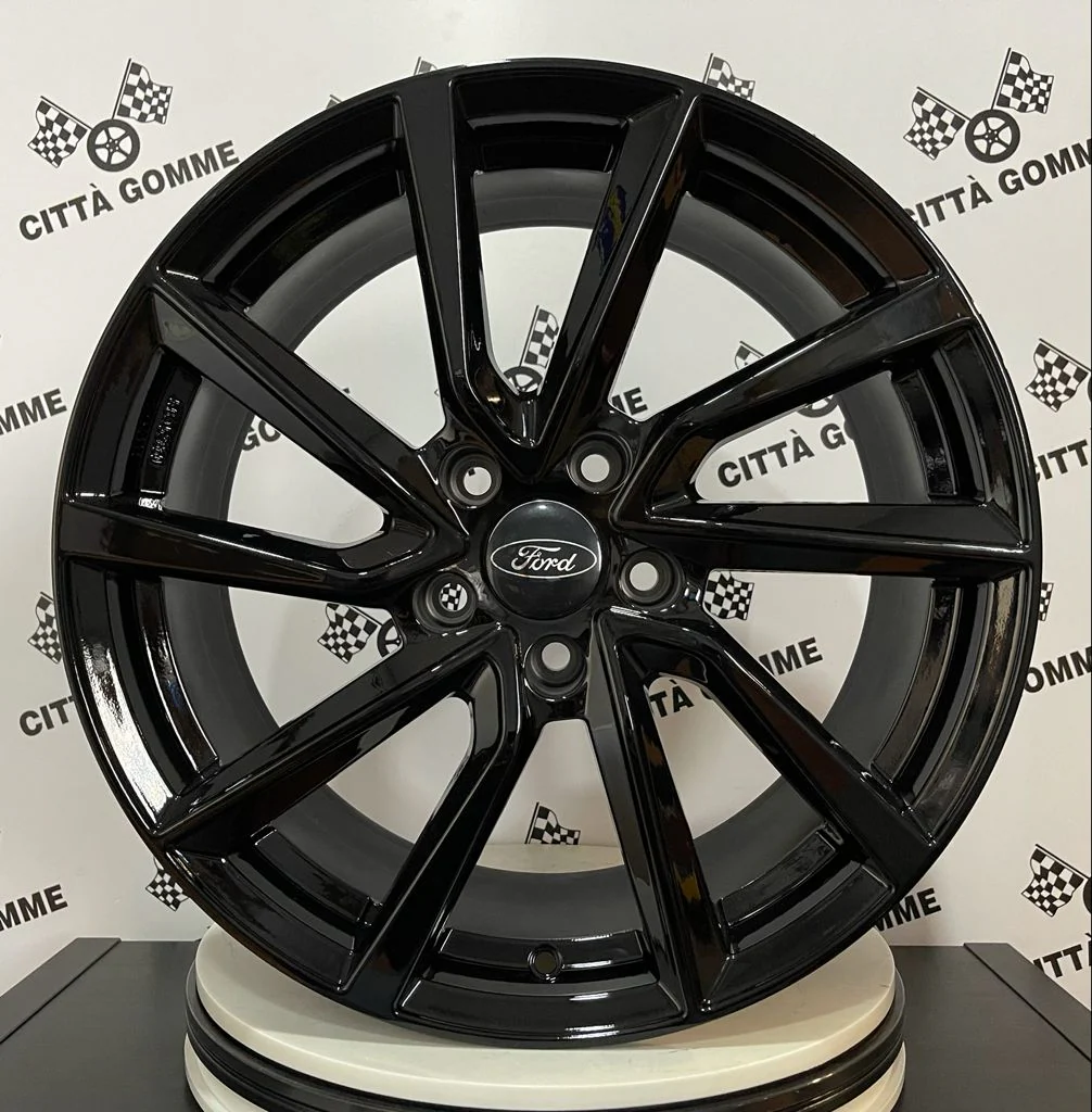 Set da 4 Cerchi in lega AC518 per Ford C-Max S-Max Focus Kuga Mondeo Puma Galaxy Edge - Image 4