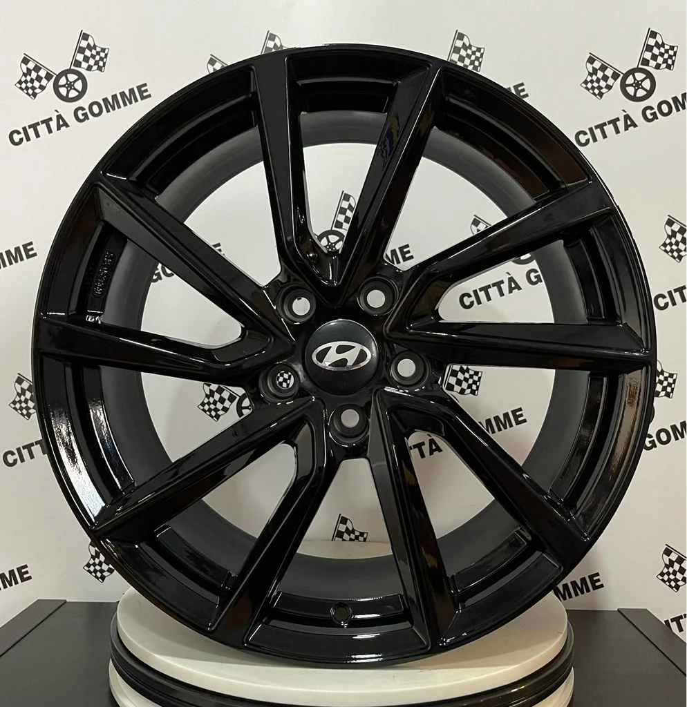 Set da 4 Cerchi in lega AC518 per Hyundai i10 i20 Accent Atos Getz - Image 2
