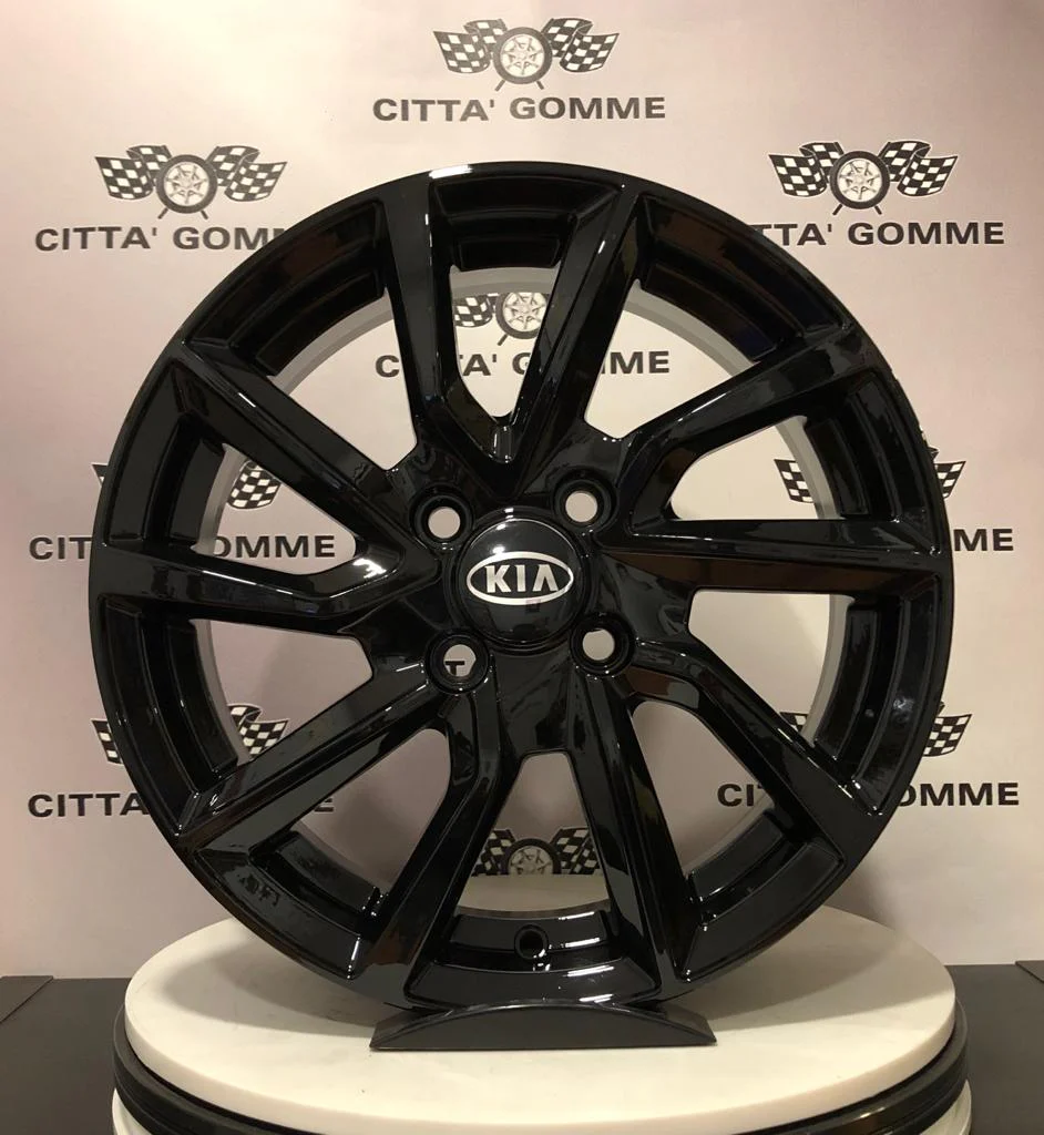 Set da 4 Cerchi in lega AC518 per KIA Picanto Rio Sephia Shuma Stonic - Image 2