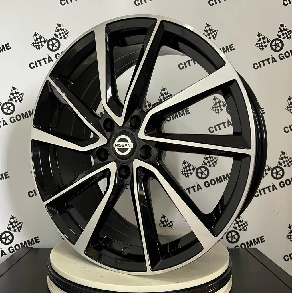 Set da 4 Cerchi in lega AC518 per Nissan Juke Quashqai x-Trail Pulsar Leaf e-NV200 - Image 2