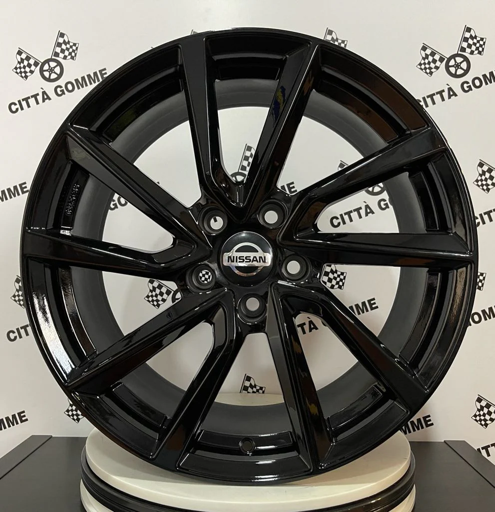 Set da 4 Cerchi in lega AC518 per Nissan Juke Quashqai x-Trail Pulsar Leaf e-NV200 - Image 4