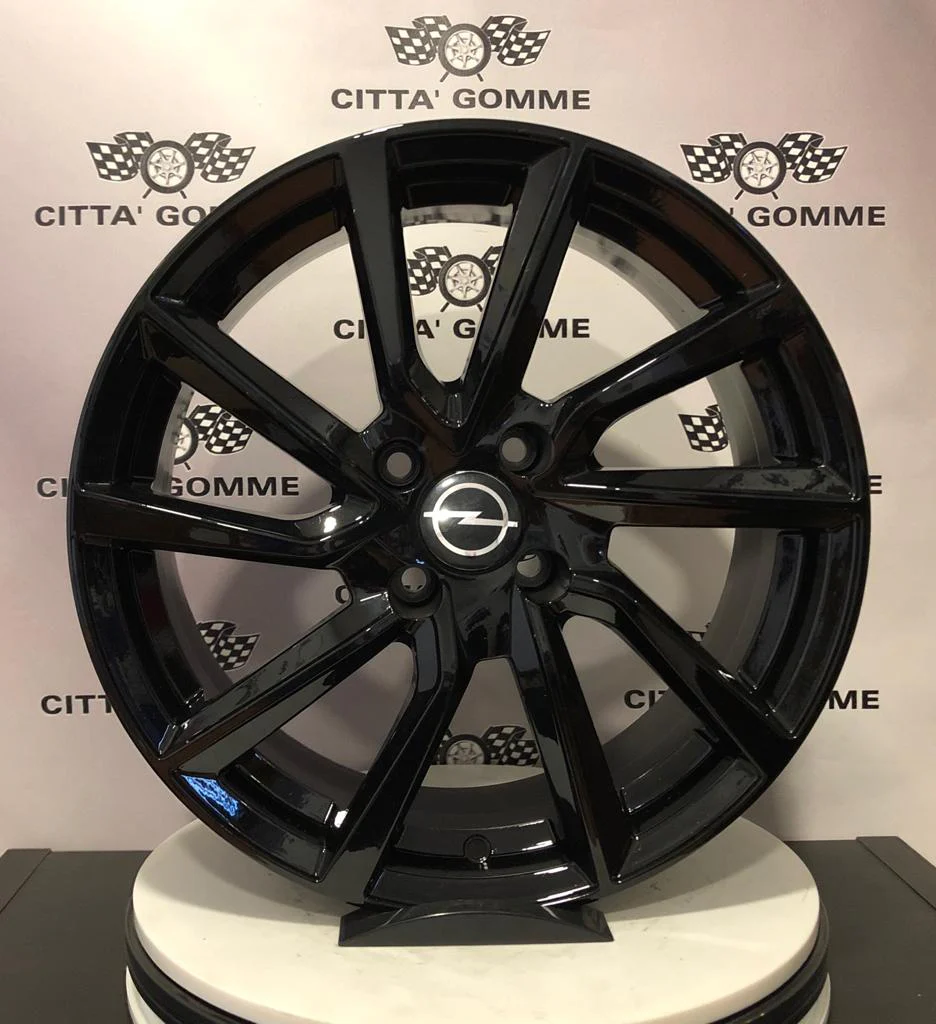 Set da 4 Cerchi in lega AC518 per Opel Agila Astra Corsa Meriva Tigra Karl - Image 2