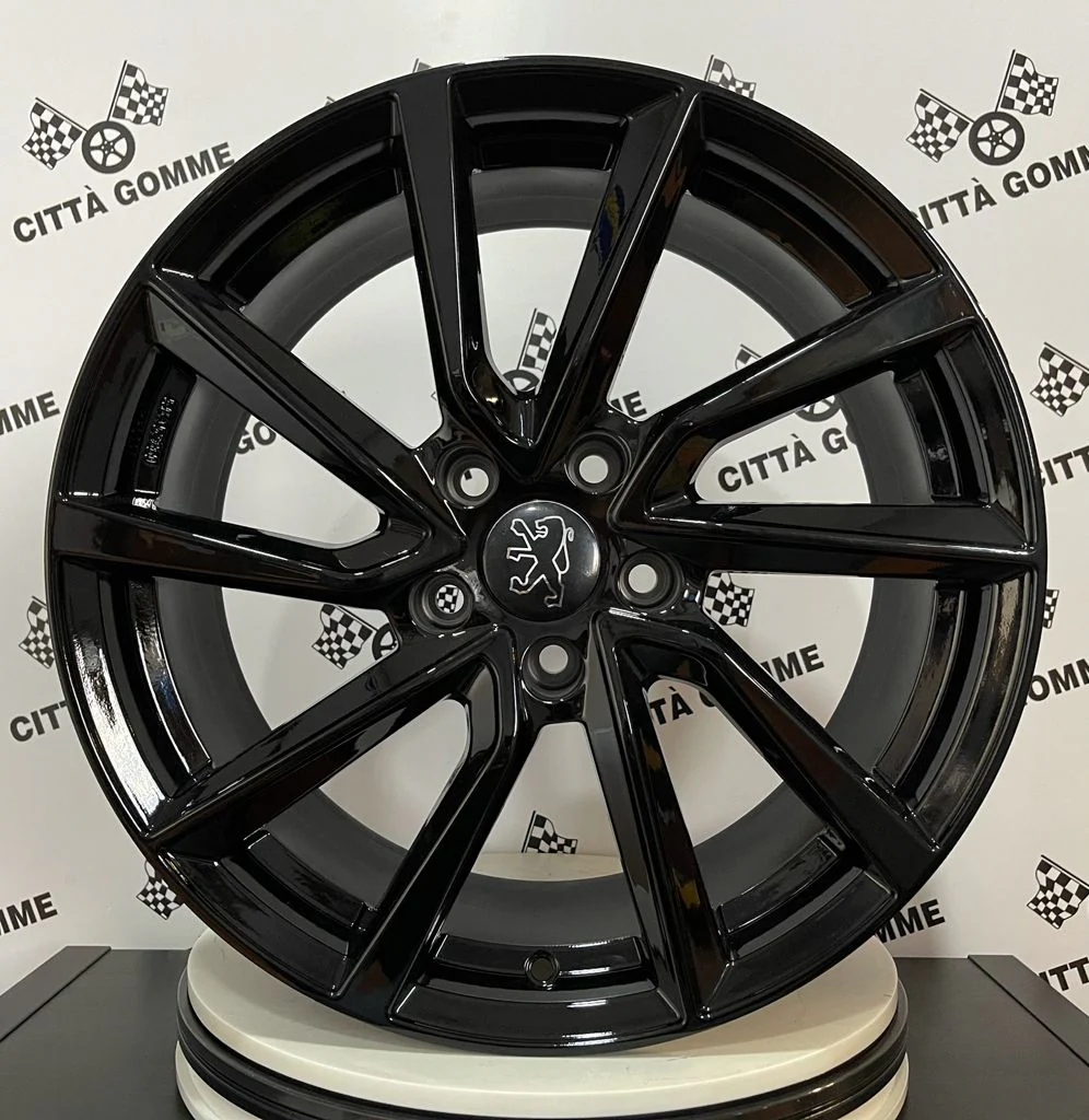 Set da 4 Cerchi in lega AC518 per Peugeot 3008 308 407 5008 508 607 GT Line - Image 4