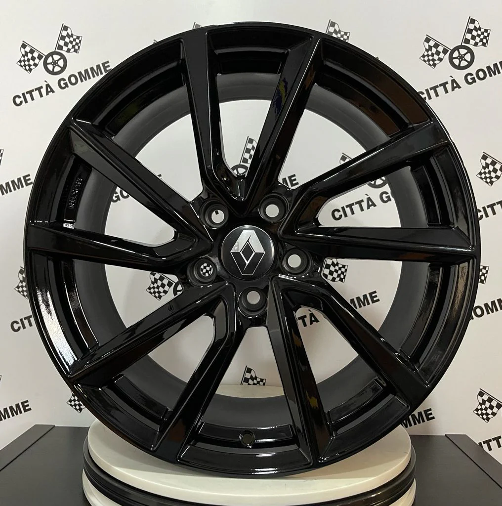 Set da 4 Cerchi in lega AC518 per Renault Kadjar Megane Talisman Fluence Espace Koleos Laguna III - Image 4