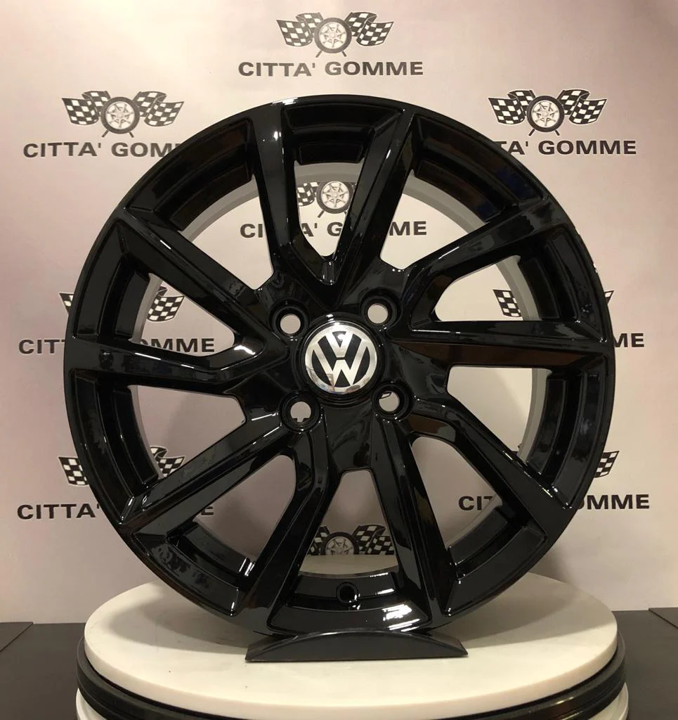 Set da 4 Cerchi in lega AC518 per Volkswagen UP Lupo Vento Golf III - Image 2