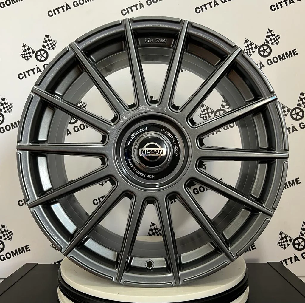 Set da 4 Cerchi in lega ACM09 per Nissan Juke Quashqai x-Trail Pulsar Leaf e-NV200 - Image 6