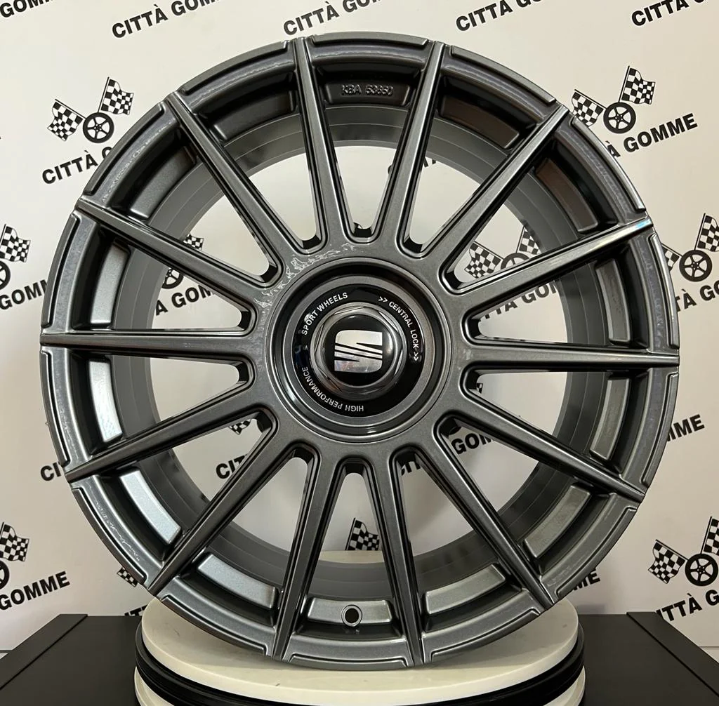 Set da 4 Cerchi in lega ACM09 per Seat Alhambra Ateca Altea Exeo Leon Tarraco Cupra Formentor - Image 6