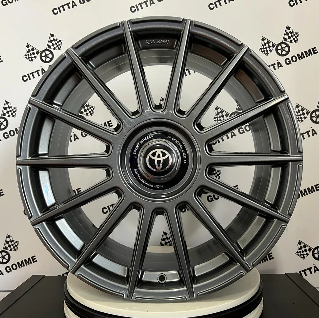 Set da 4 Cerchi in lega ACM09 per Toyota Auris Avensis C-hr Corolla Prius Rav4 Verso Camry Mirai - Image 6