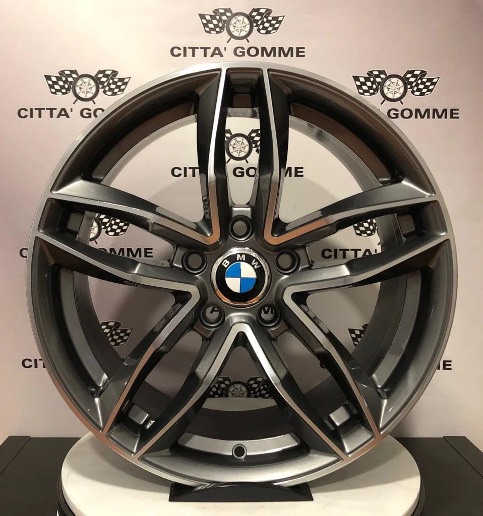 Set da 4 Cerchi in lega AF16 per BMW X1 2015> X2 X3 X4 Serie 5 2017> Serie 1 3 X5 X6 2019> Serie 2 Active / Gran Tourer - Image 3