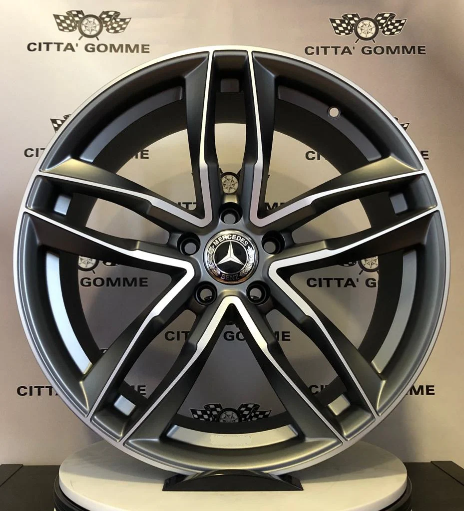 Set da 4 Cerchi in lega AF16 per Mercedes Classe A B C E CLA GLA GLB VITO GLK GLE GLC - Image 3