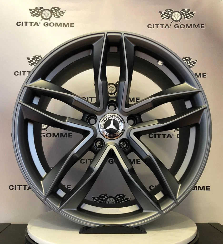 Set da 4 Cerchi in lega AF16 per Mercedes Classe A B C E CLA GLA GLB VITO GLK GLE GLC - Image 5