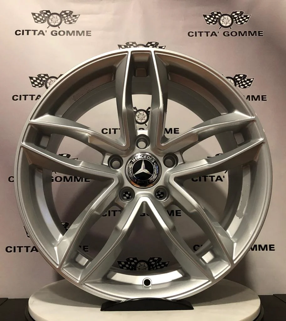 Set da 4 Cerchi in lega AF16 per Mercedes Classe A B C E CLA GLA GLB VITO GLK GLE GLC - Image 6