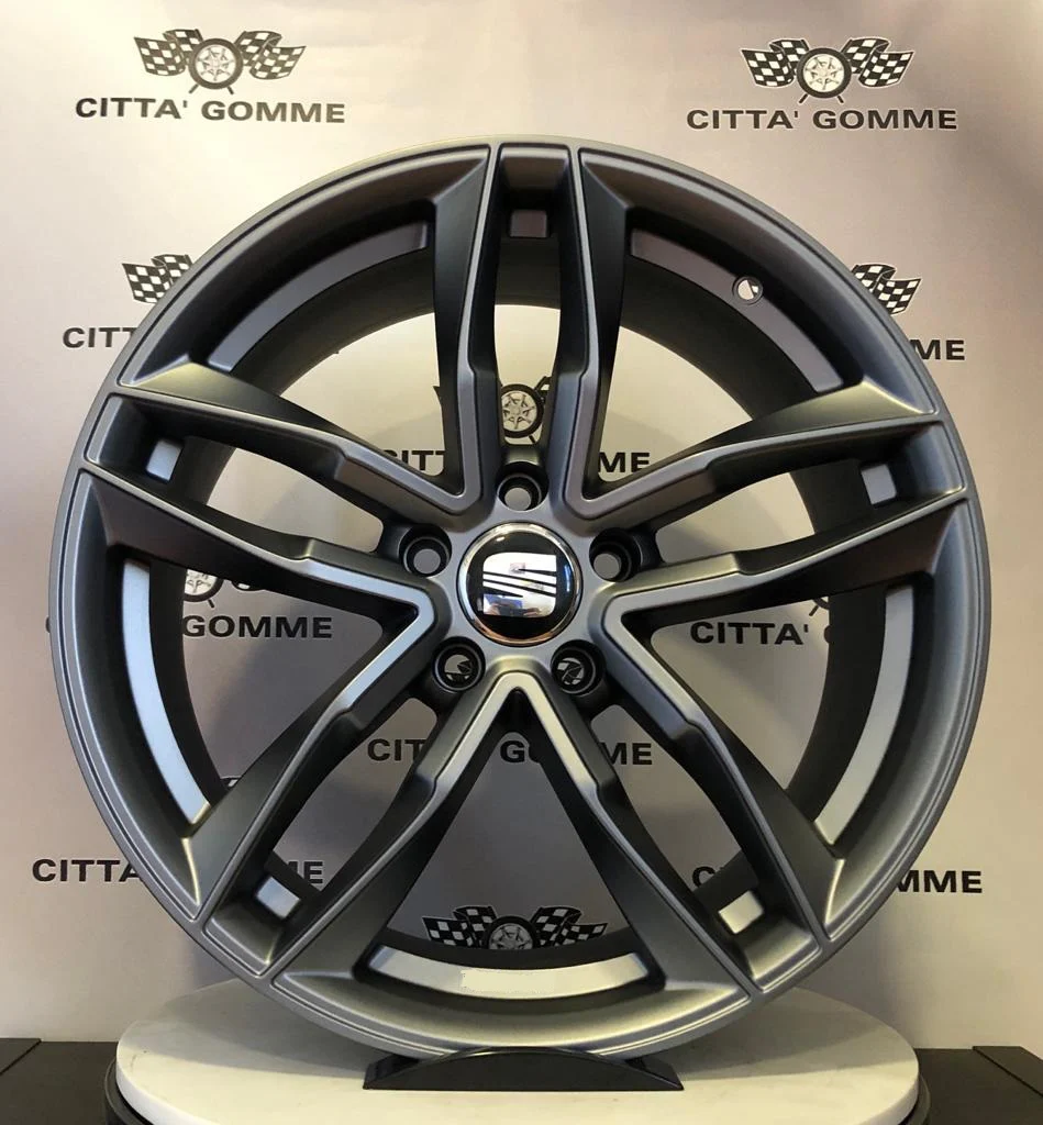 Set da 4 Cerchi in lega AF16 per Seat Alhambra Ateca Altea Exeo Leon Tarraco Cupra Formentor - Image 5