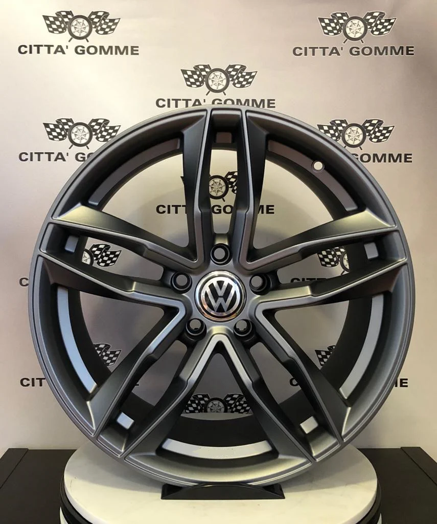 Set da 4 Cerchi in lega AF16 per Volkswagen Amarok Crafter Caravelle Multivan Transporter Kombi California T5 T6 T7 - Image 4