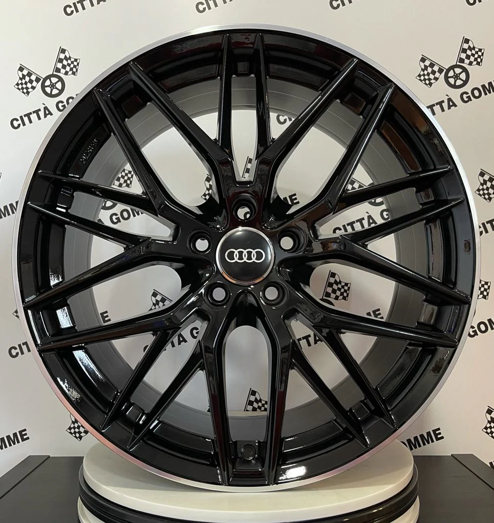Set da 4 Cerchi in lega AF19 per Audi A3 A4 A5 A6 A7 A8 TT Q2 Q3 Q5 Q7 Q8 E-Tron - Image 6