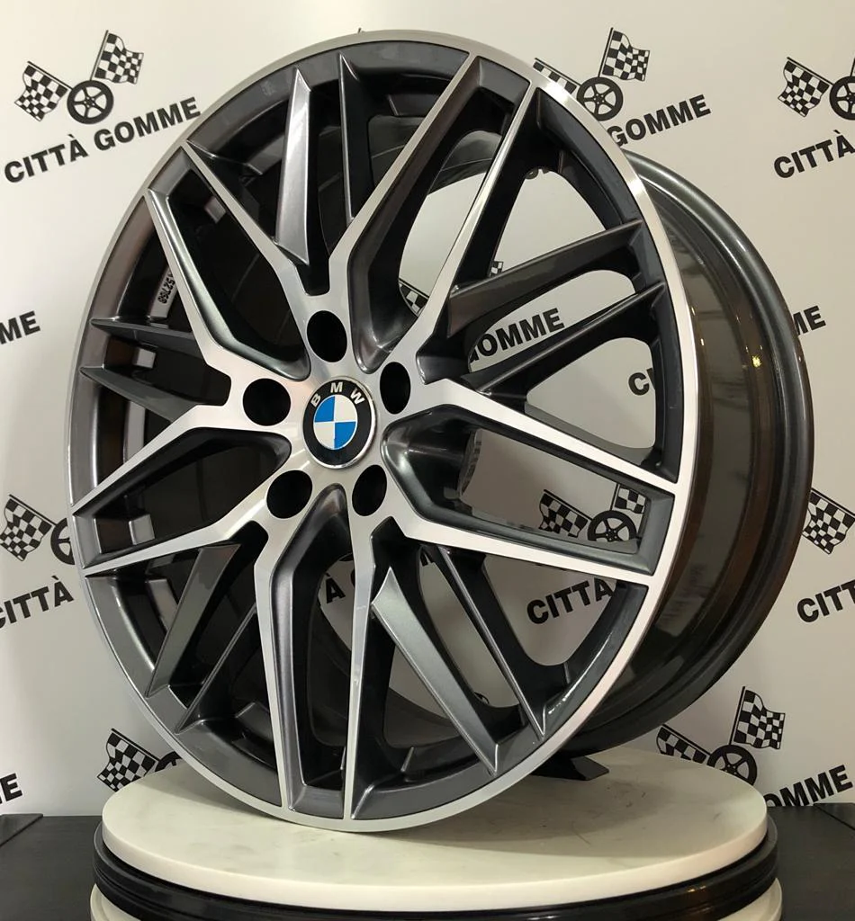 Set da 4 Cerchi in lega AF19 per BMW Serie 1 2 3 4 5 6 7 X1 X3 X4 Z3 Z4 M Sport - Image 2