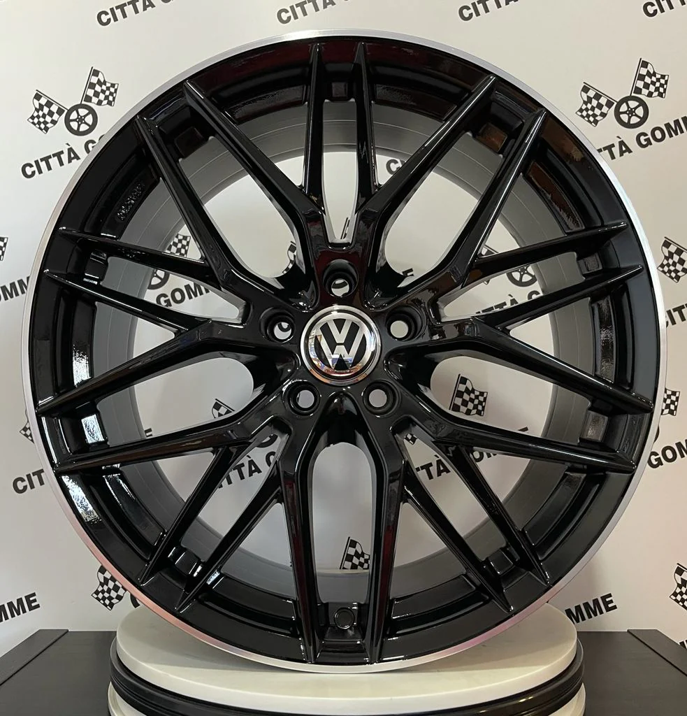 Set da 4 Cerchi in lega AF19 per Volkswagen Golf 5 6 7 8 T-Roc Tiguan Eos Touran Caddy Jetta Beetle Sharan ID3 ID4 ID6 - Image 6