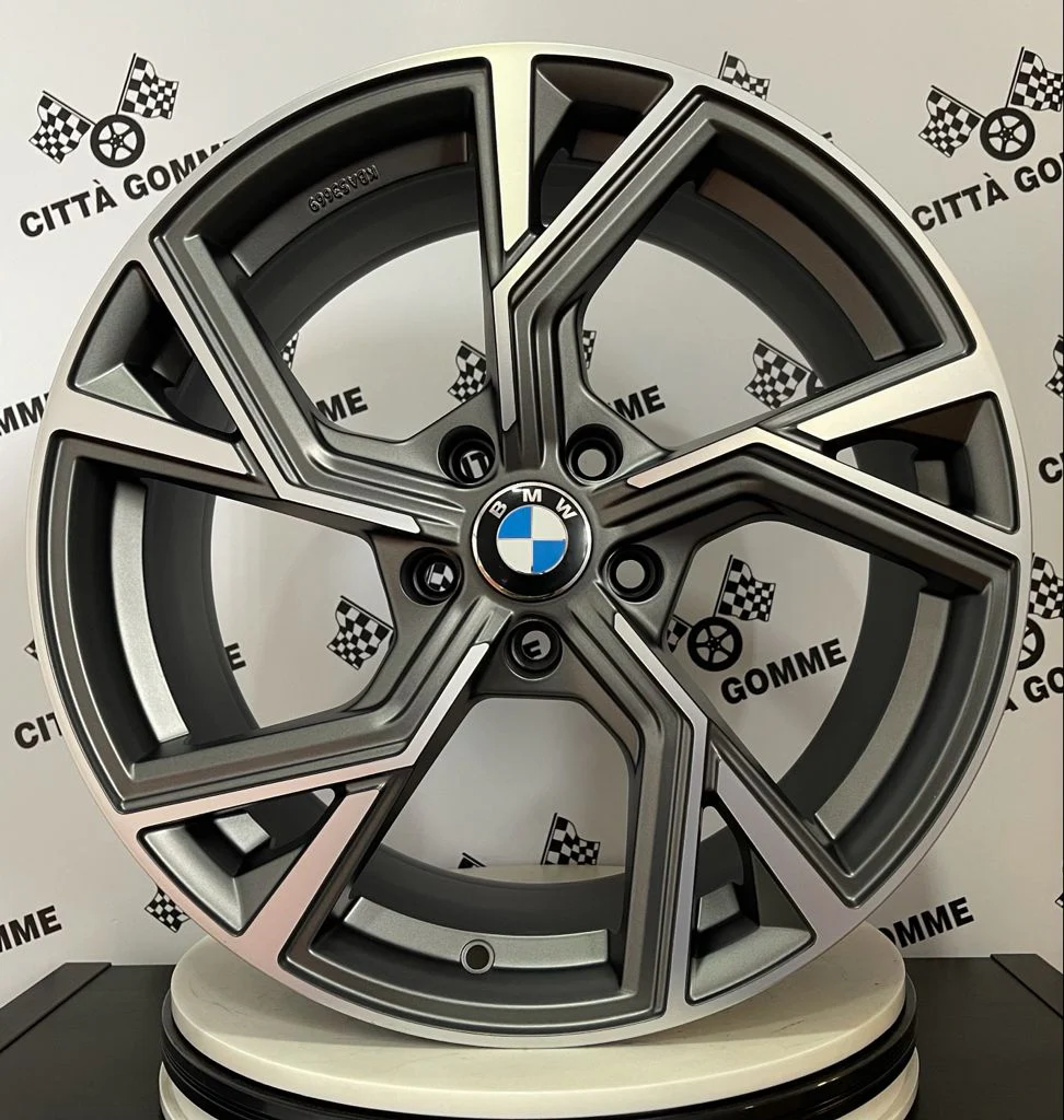 Set da 4 Cerchi in lega AF20 per BMW X1 2015> X2 X3 X4 Serie 5 2017> Serie 1 3 X5 X6  2019> Serie 2 Active / Gran Tourer - Image 2