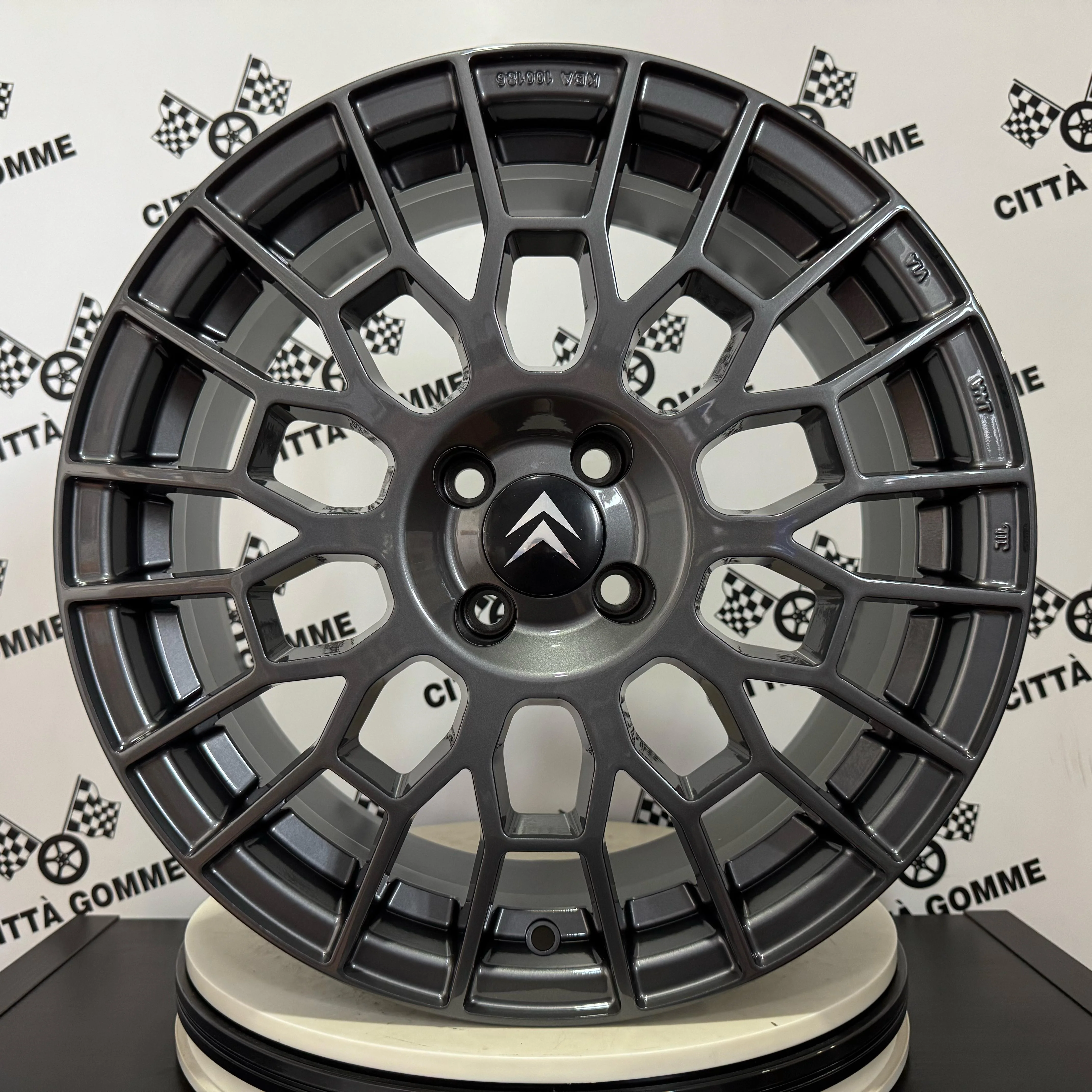 Set da 4 Cerchi in lega APX per CITROEN BERLINGO C3 C4 C5 DS3 DS4 DS5 C-ELYSEE - Image 3