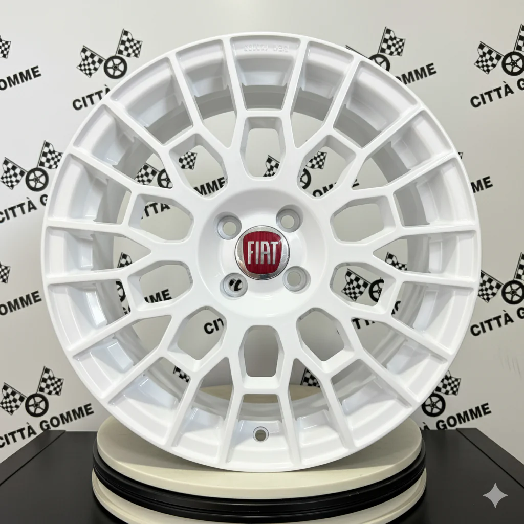 Set da 4 Cerchi in lega APX per FIAT BRAVO FIORINO IDEA LINEA STILO 500e - Image 10