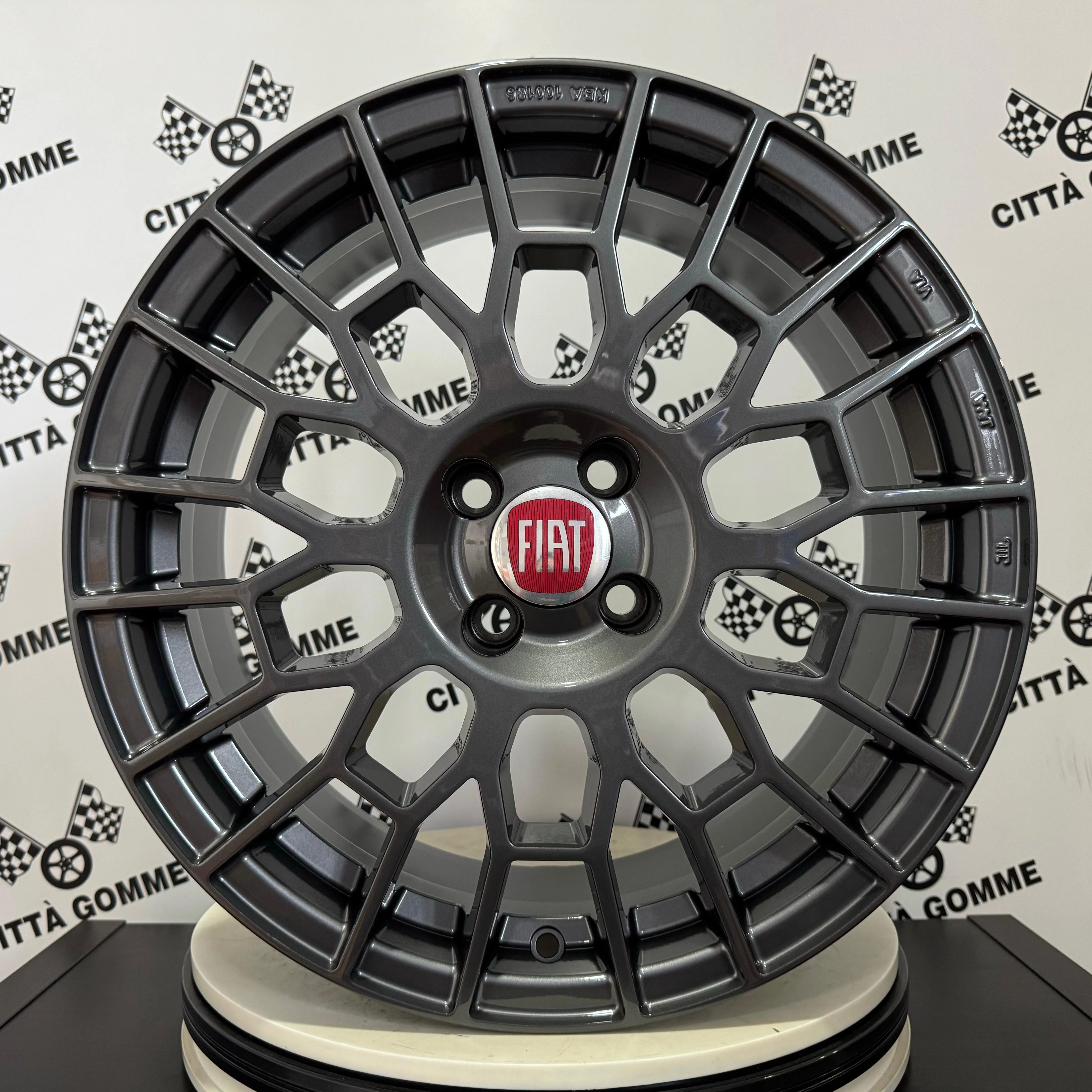 Set da 4 Cerchi in lega APX per FIAT BRAVO FIORINO IDEA LINEA STILO 500e - Image 5