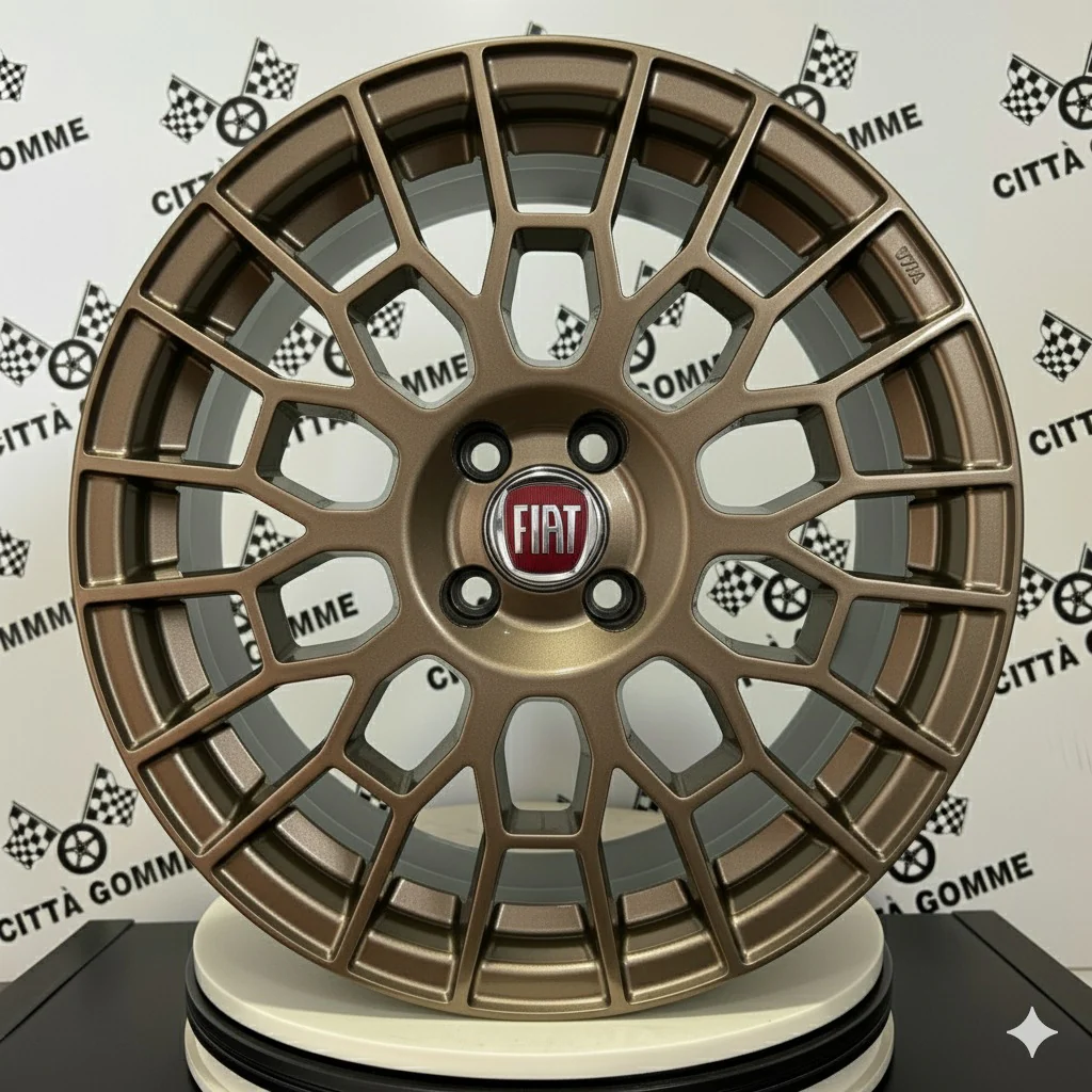 Set da 4 Cerchi in lega APX per FIAT GRANDE PUNTO IDEA LINEA PUNTO EVO 124 SPIDER - Image 7