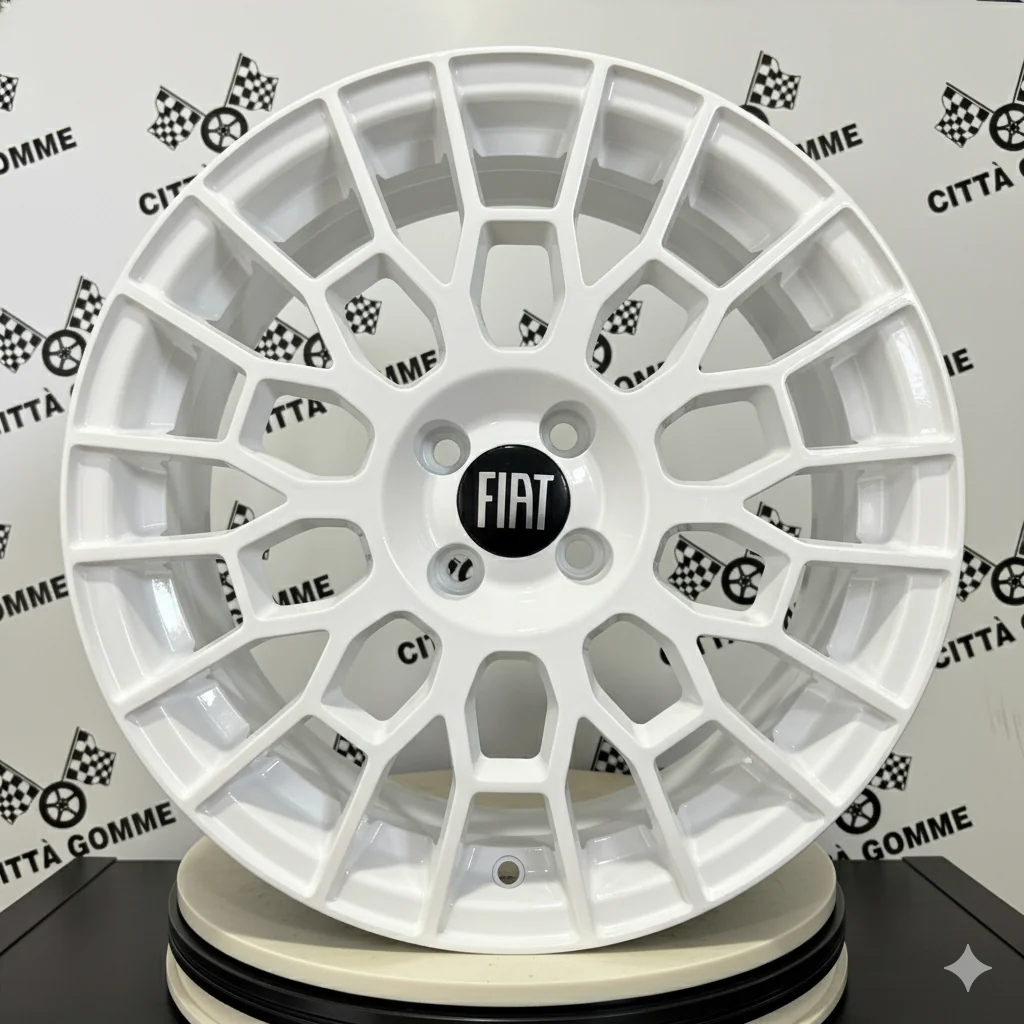 Set da 4 Cerchi in lega APX per FIAT GRANDE PUNTO IDEA LINEA PUNTO EVO 124 SPIDER - Image 9
