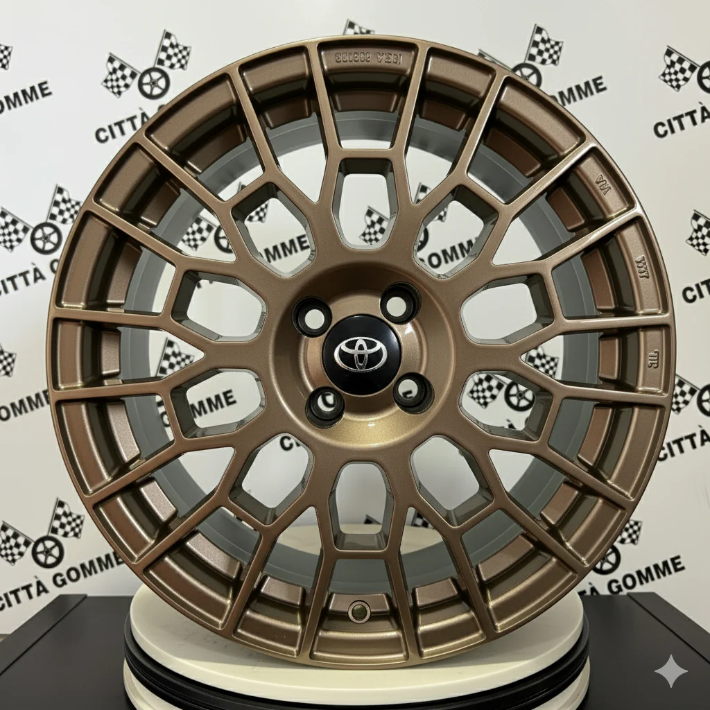 Set da 4 Cerchi in lega APX per TOYOTA COROLLA IQ YARIS - Image 7