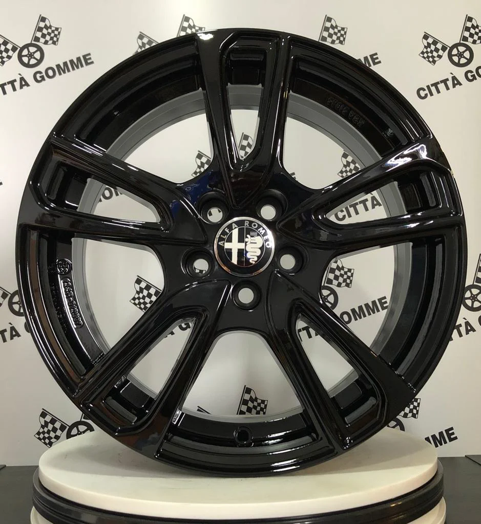 Set da 4 Cerchi in lega Astral per Alfa Romeo Giulietta Giulia Brera 159 Stelvio - Image 4