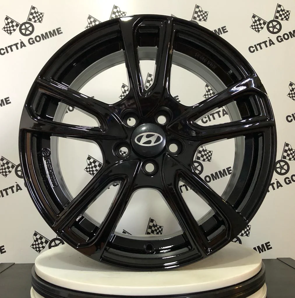 Set da 4 Cerchi in lega Astral per Hyundai iX20 iX35 i30 i40 Kona Ioniq Tucson Nexo Santa Fe Trajet Sonata - Image 3
