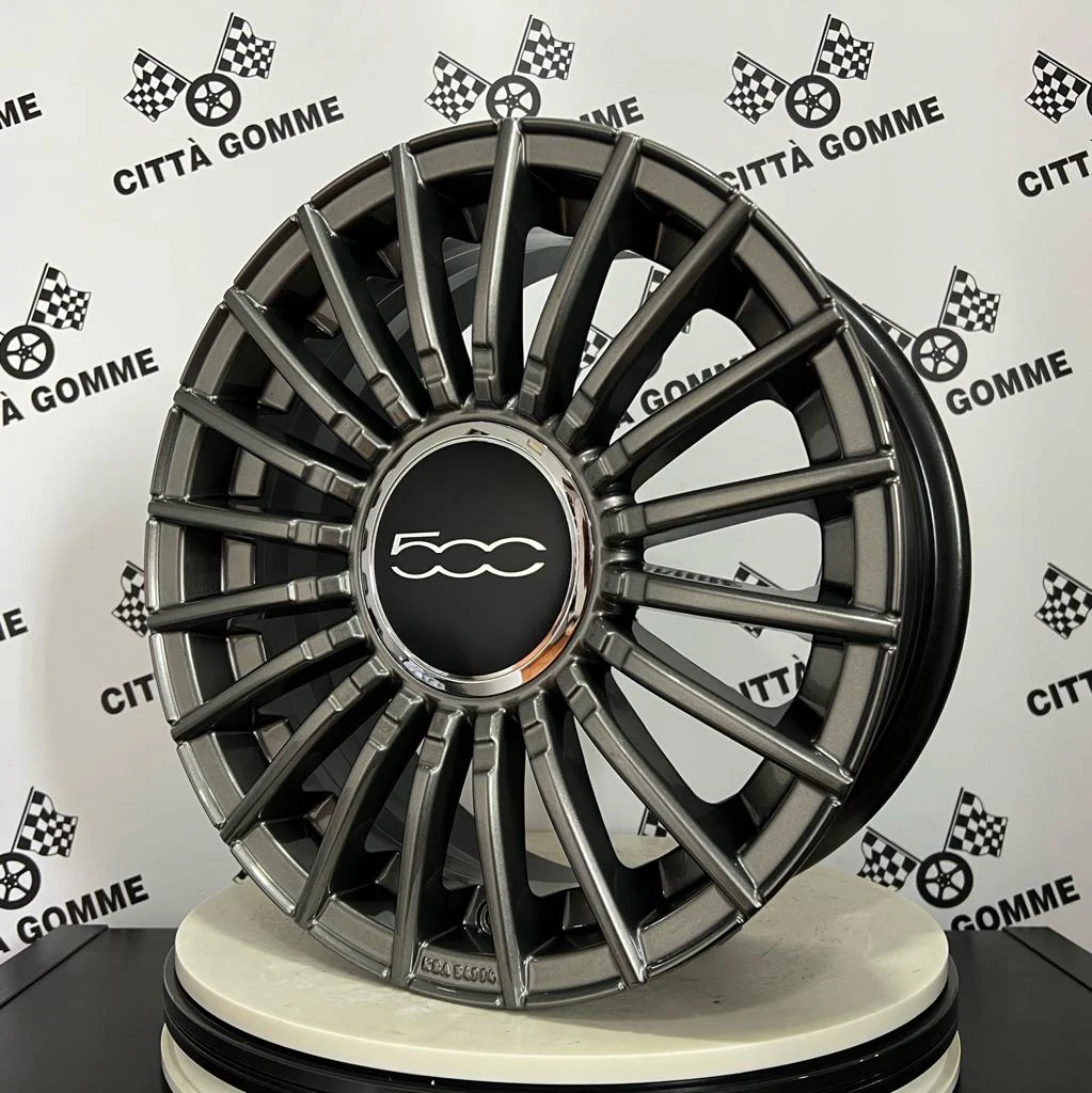 Set da 4 Cerchi in lega CINQUE per Fiat 500 - Image 4