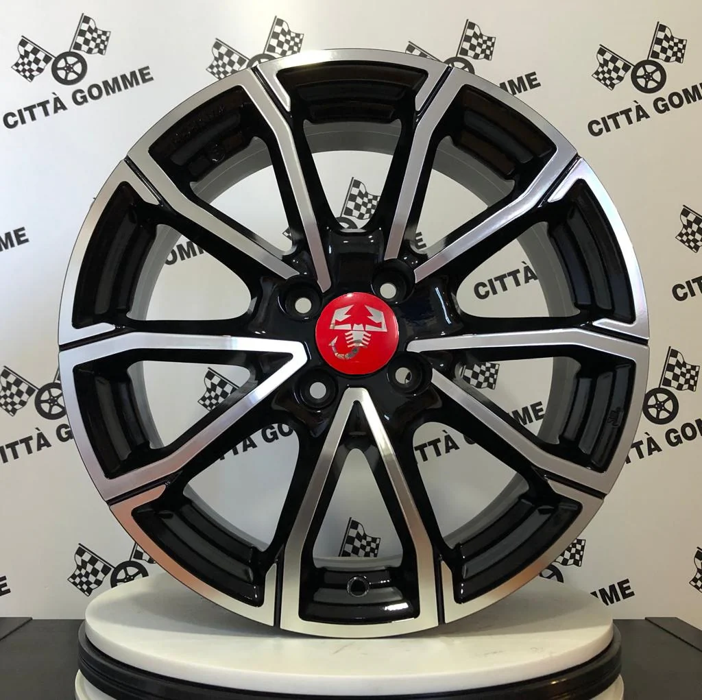 Set da 4 Cerchi in lega Davinci per Abarth 500 595 SS esseesse