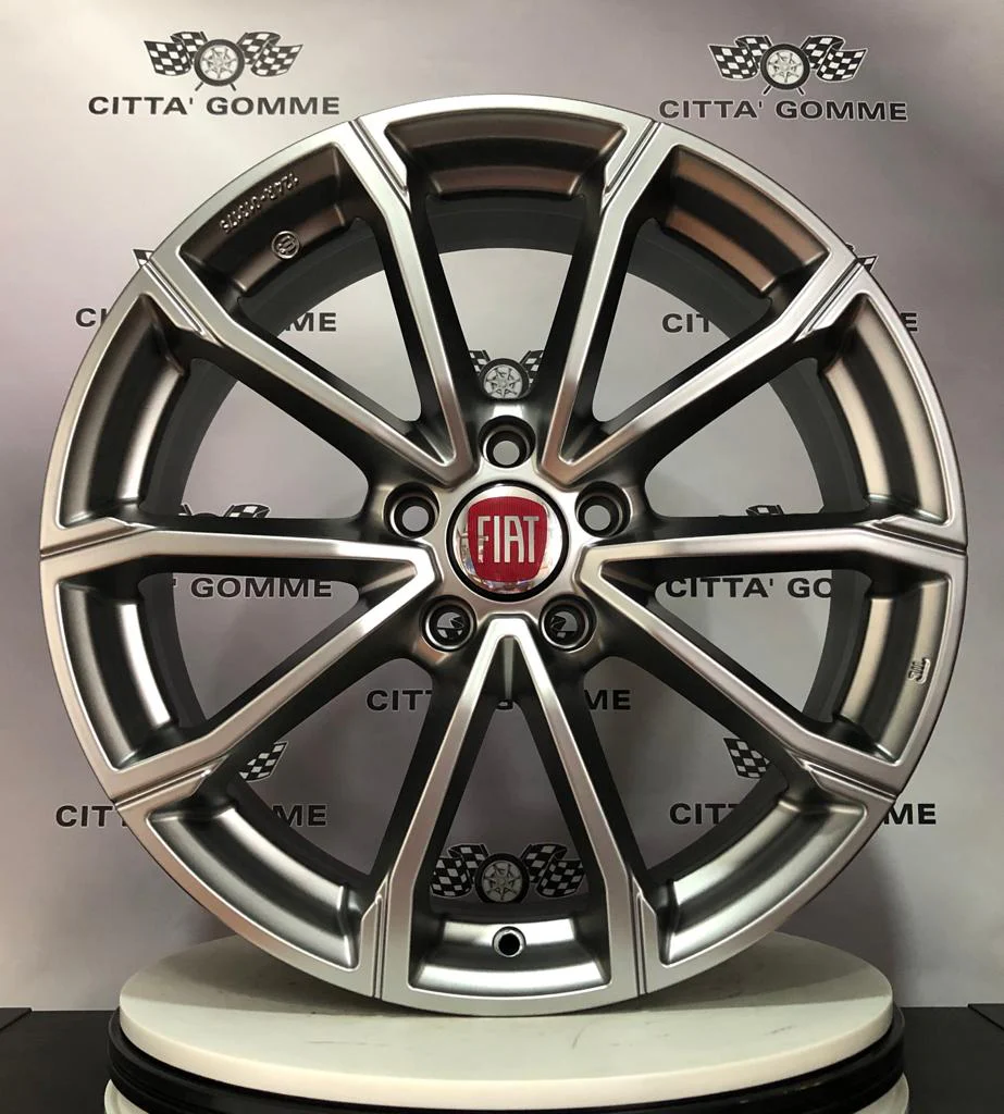 Set da 4 Cerchi in lega DaVinci per Fiat Tipo Doblo 500L Trekking - Image 5