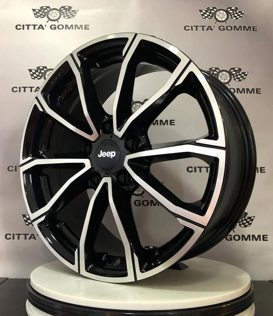 Set da 4 Cerchi in lega DaVinci per Jeep Renegade Compass Cherokee - Image 2