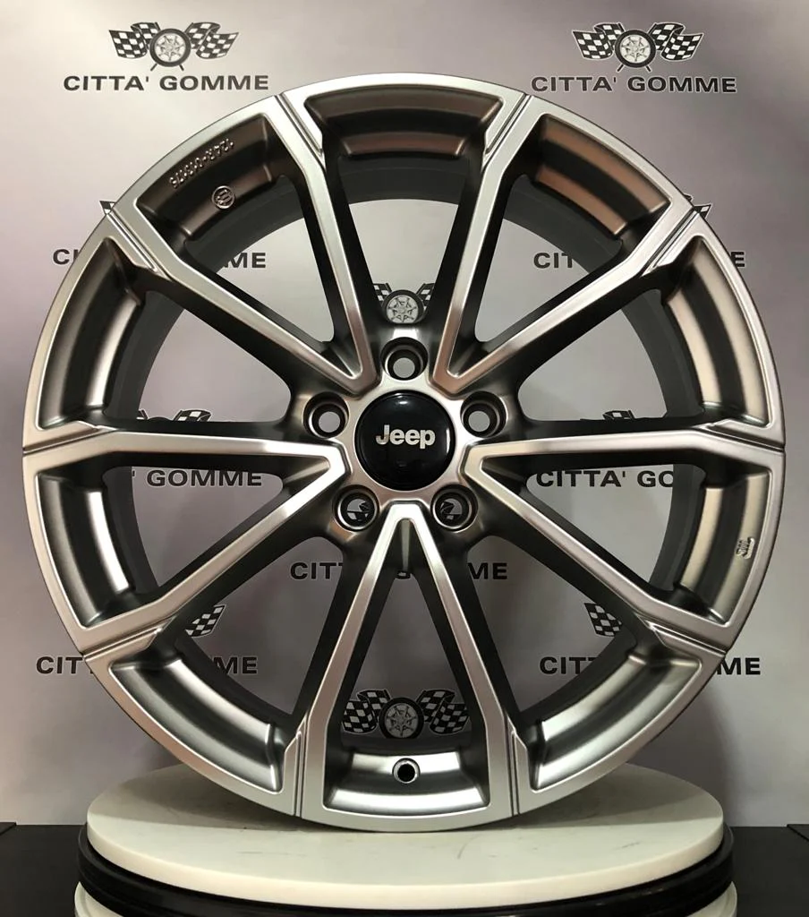 Set da 4 Cerchi in lega DaVinci per Jeep Renegade Compass Cherokee - Image 5