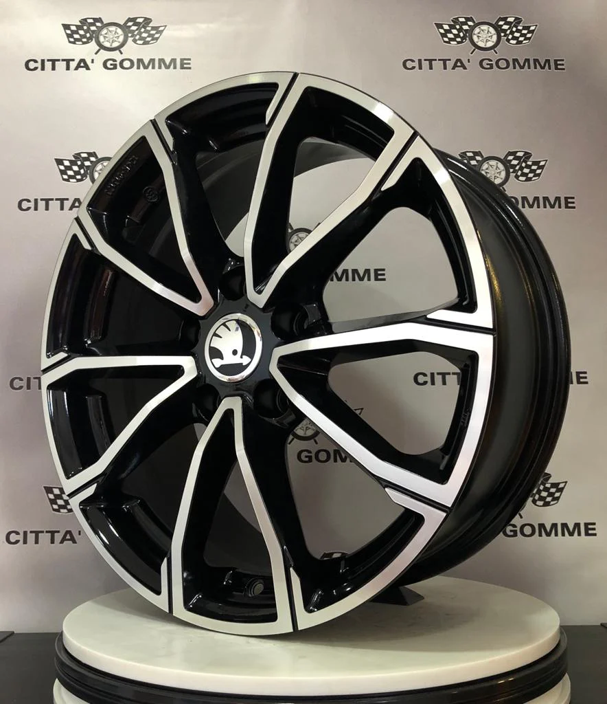 Set da 4 Cerchi in lega DaVinci per Skoda Fabia Kamiq Scala Praktik Rapid Spaceback Roomster Scout - Image 2