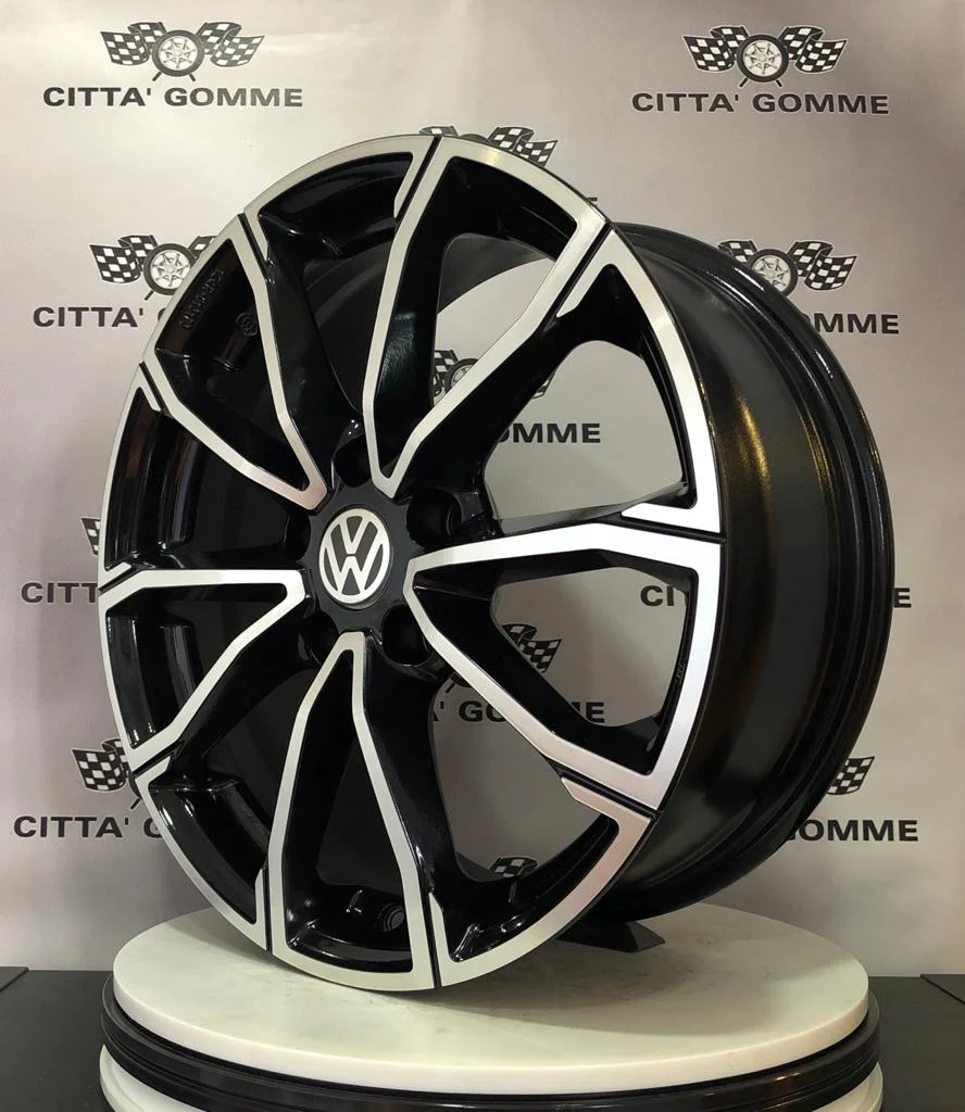 Set da 4 Cerchi in lega DaVinci per Volkswagen Taigo Polo T-Cross Fox New Beetle Vento Golf IV - Image 2