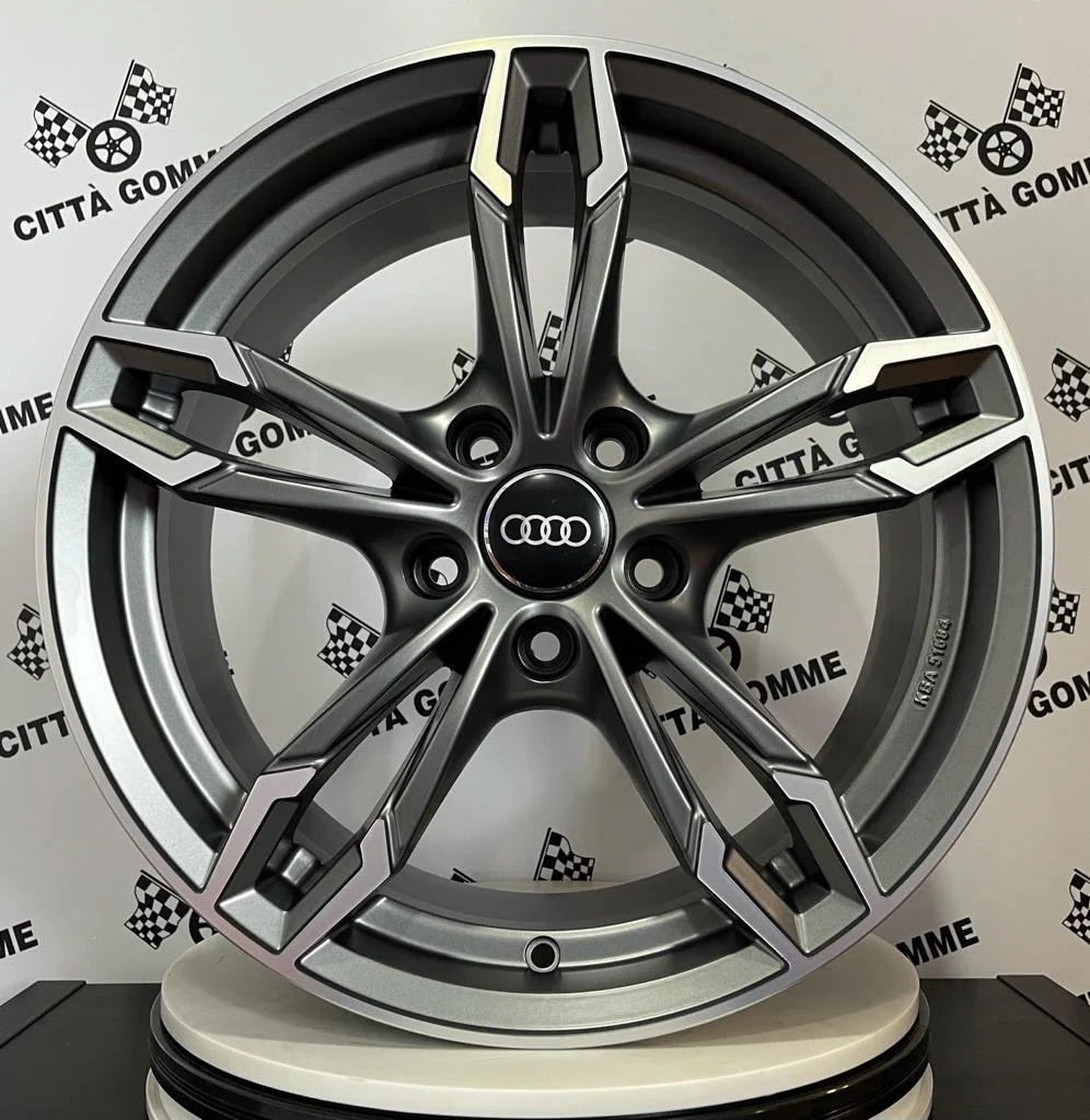 Set da 4 Cerchi in lega Dea per Audi A3 A4 A5 A6 A7 A8 TT Q2 Q3 Q5 Q7 Q8 E-Tron - Image 5