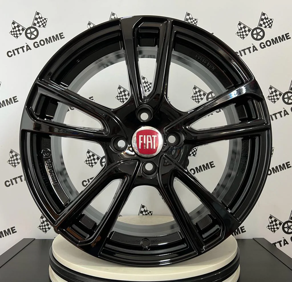 Set da 4 Cerchi in lega Astral per Fiat Panda 500 Fiorino Idea Bravo Stilo - Image 7