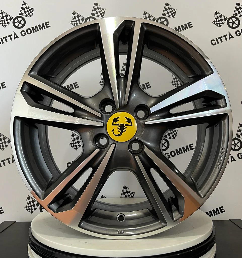 Set da 4 Cerchi in lega Astral per Grande Punto Abarth e Punto Evo Abarth SS esseesse - Image 5
